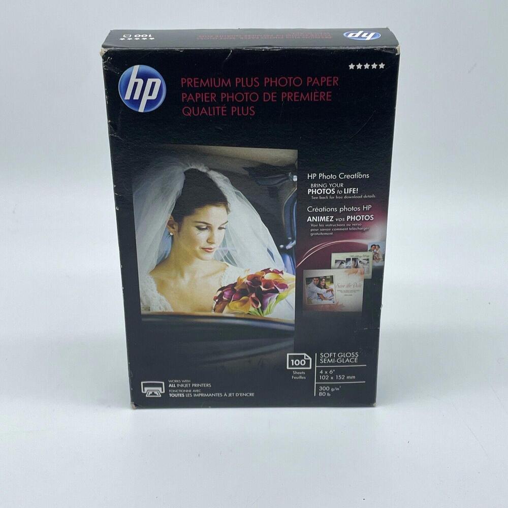 Hewlett Packard CR666A Soft-Gloss Photo Paper 4x6 100 Sheets